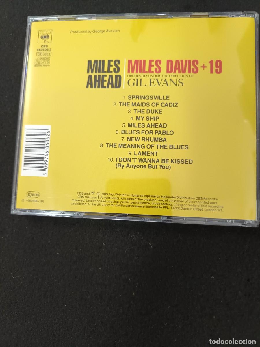 CDs de m&uacute;sica: MILES AHEAD. GIL EVANS. MILES DAVIS + 19 - Foto 2