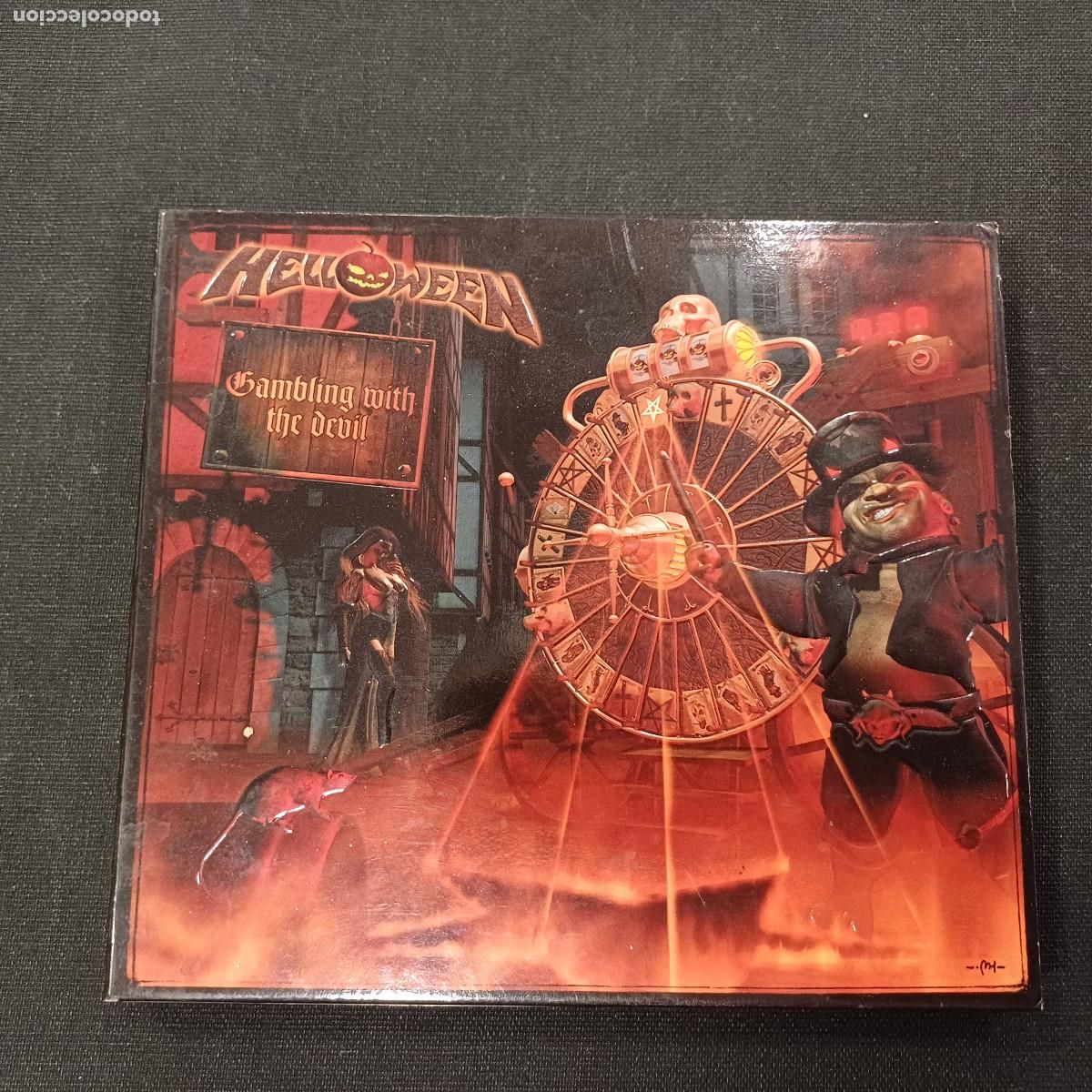 CDs de m&uacute;sica: HELLOWEEN/GAMBLING WITH THE DEVIL/CD METAL DIGIPACK 2 DISCOS. - Foto 1
