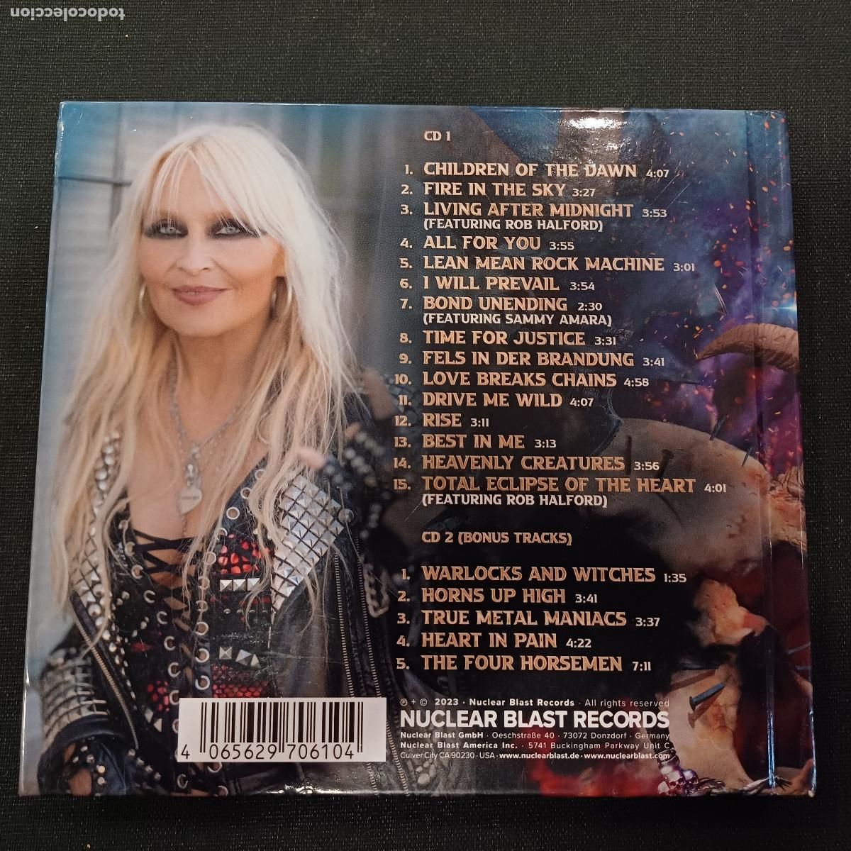CDs de m&uacute;sica: DORO/CONQUERESS/CD METAL LIBRO DIGIPACK 2 DISCOS. - Foto 8