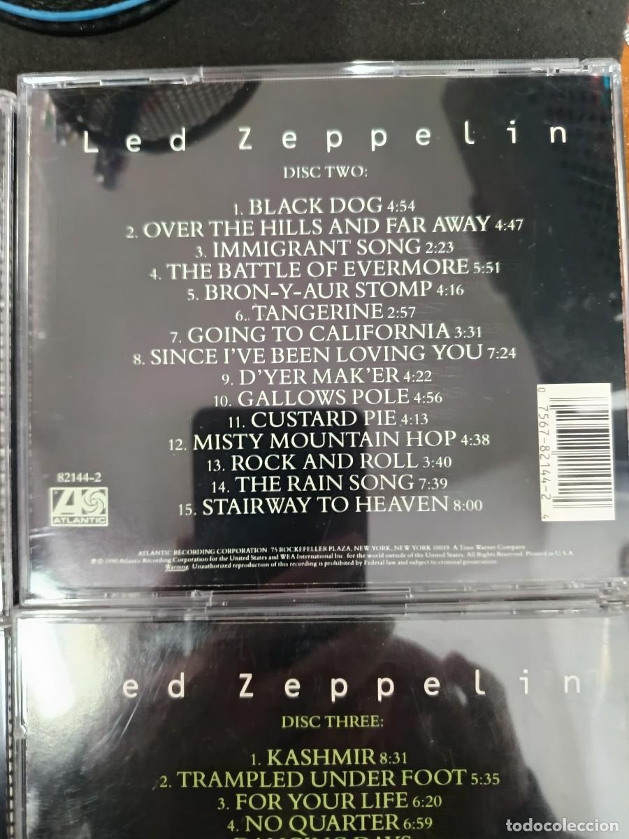 CDs de m&uacute;sica: LED ZEPPELIN. DISCS I - IV (ATLANTIC) - Foto 2
