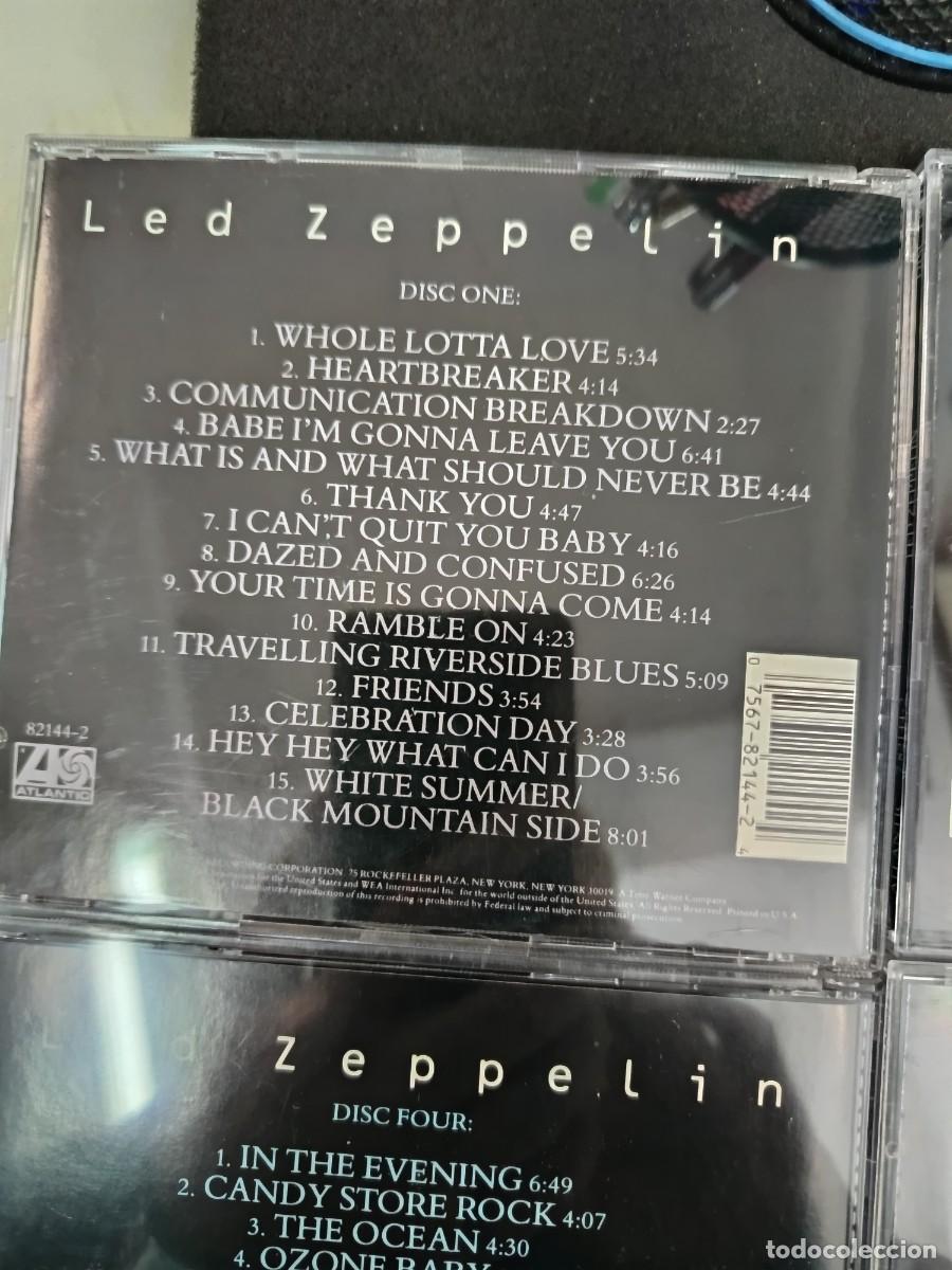 CDs de m&uacute;sica: LED ZEPPELIN. DISCS I - IV (ATLANTIC) - Foto 3