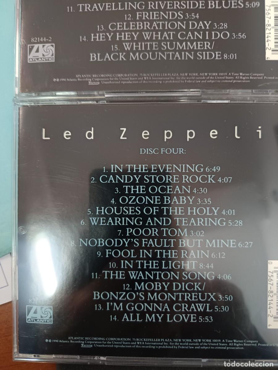 CDs de m&uacute;sica: LED ZEPPELIN. DISCS I - IV (ATLANTIC) - Foto 4