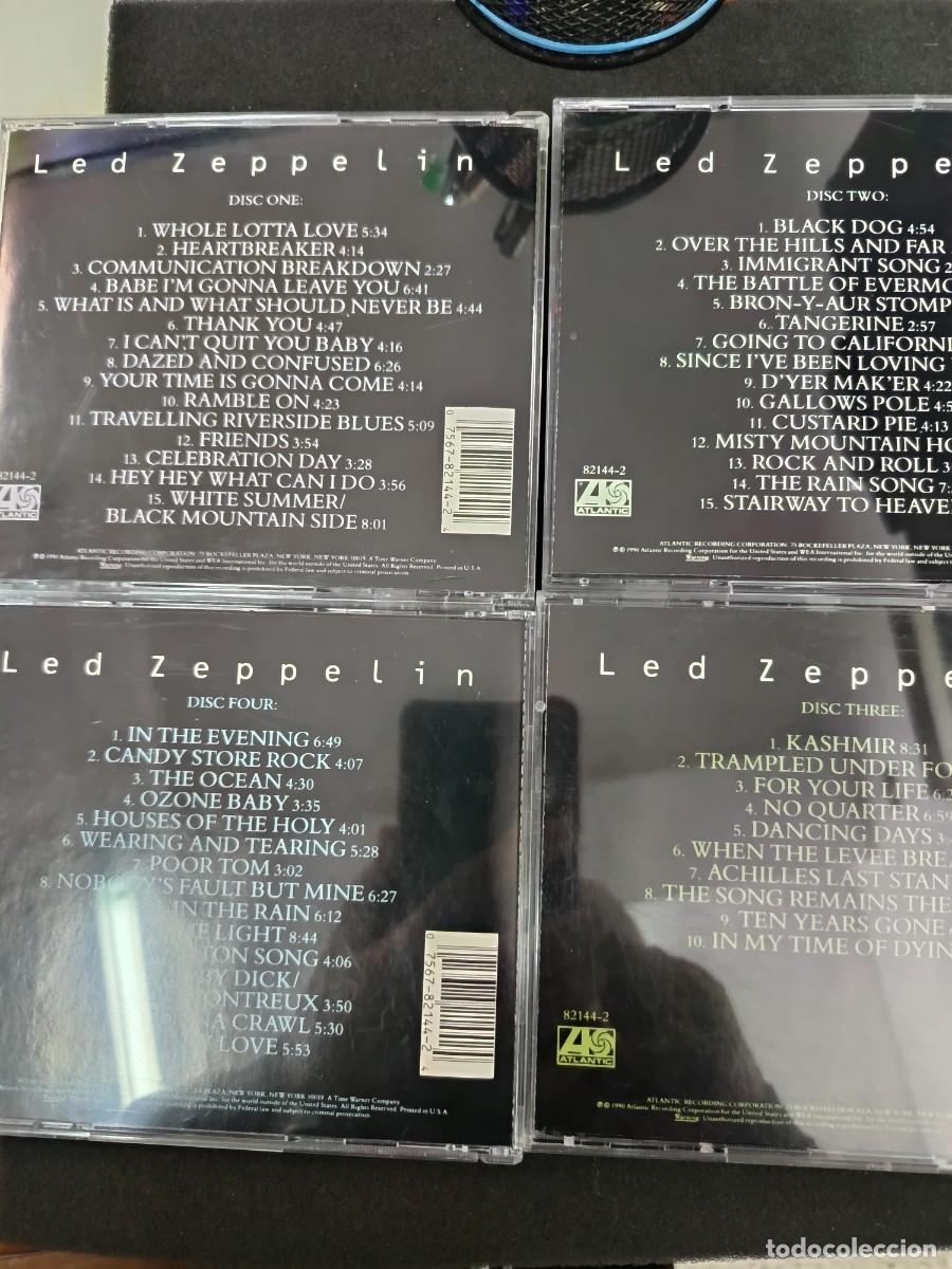 CDs de m&uacute;sica: LED ZEPPELIN. DISCS I - IV (ATLANTIC) - Foto 5