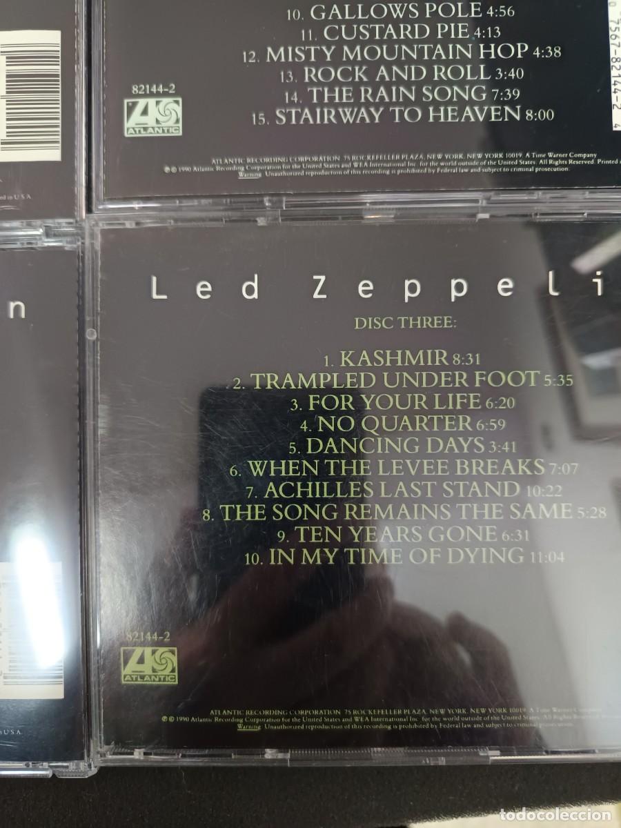 CDs de m&uacute;sica: LED ZEPPELIN. DISCS I - IV (ATLANTIC) - Foto 6