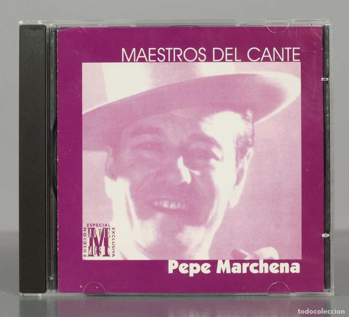 CDs de m&uacute;sica: CD. MAESTROS DEL CANTE - Pepe Marchena - Foto 1