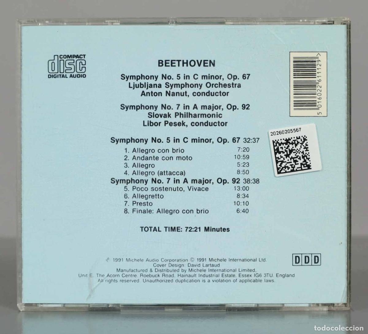 CDs de m&uacute;sica: CD. Beethoven &ndash; Beethoven The Complete Symphonies. - Foto 2