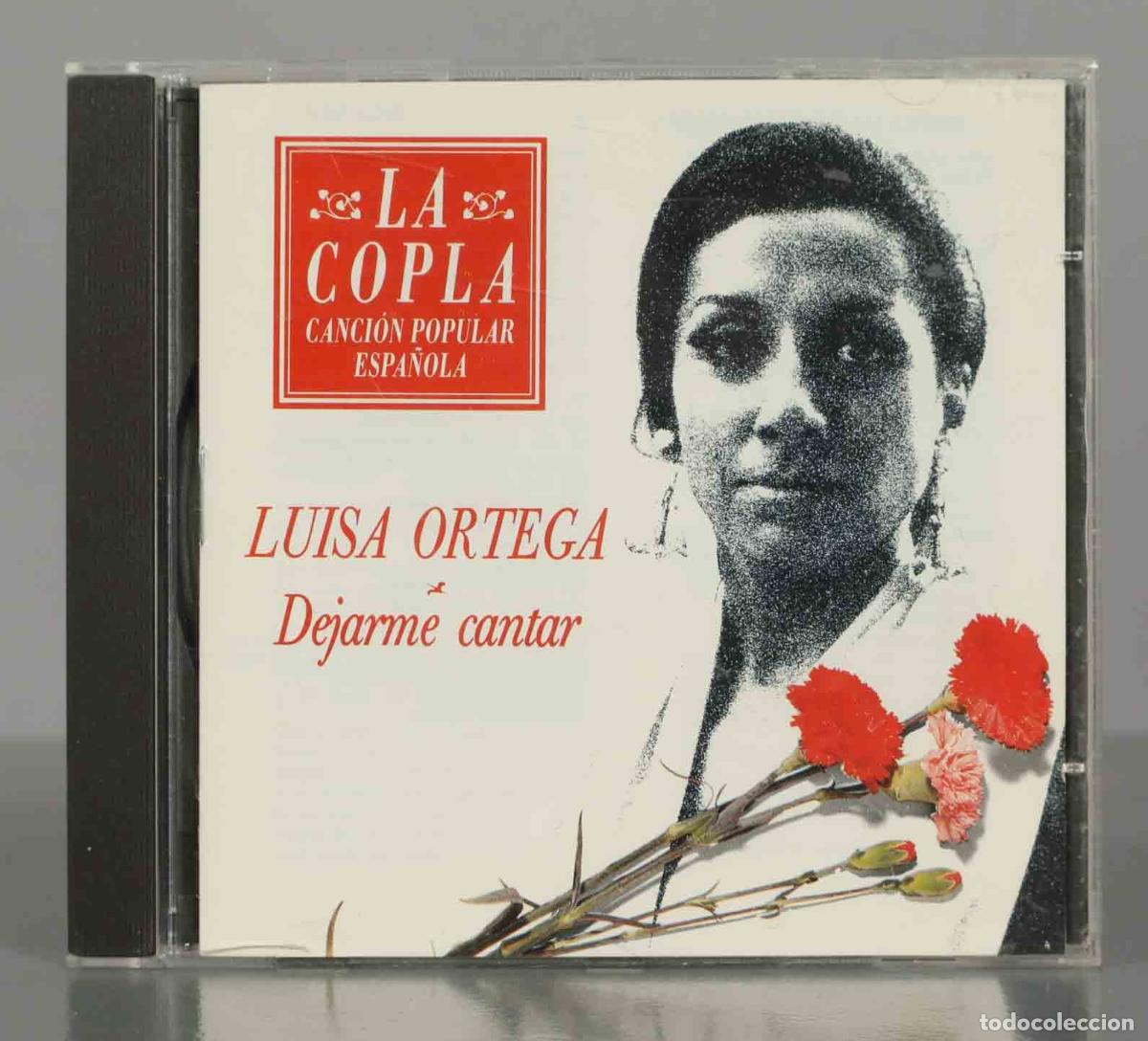 Musik-CDs: CD. LUISA ORTEGA - DEJARME CANTAR.