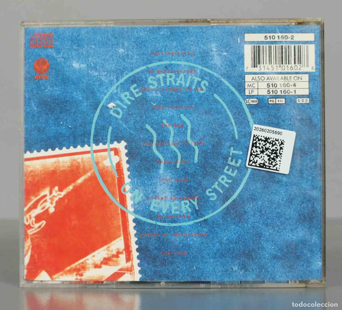 CDs de m&uacute;sica: CD. Dire Straits &ndash; On Every Street - Foto 2