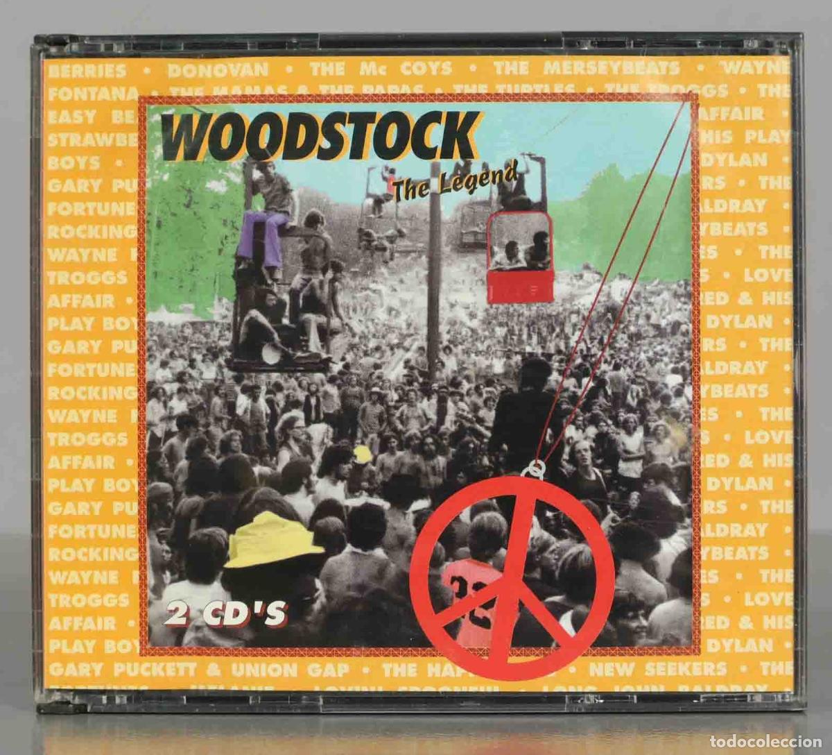 CDs de m&uacute;sica: CD. WOODSTOCK - THE LEGEND. - Foto 1
