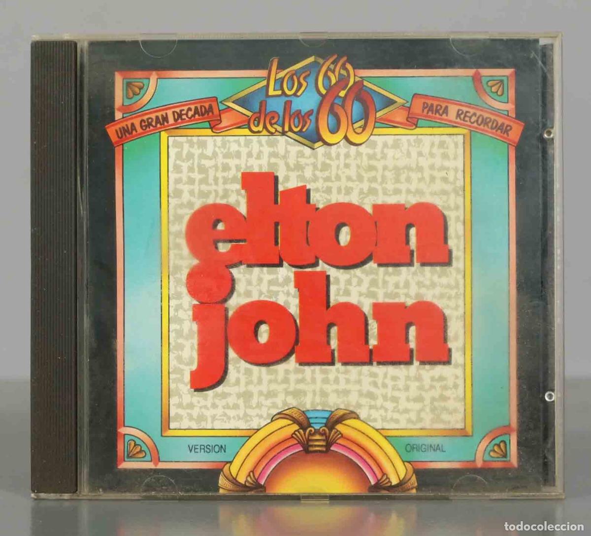 CDs de m&uacute;sica: CD. ELTON JOHN - LOS 60 DE LOS 60. - Foto 1