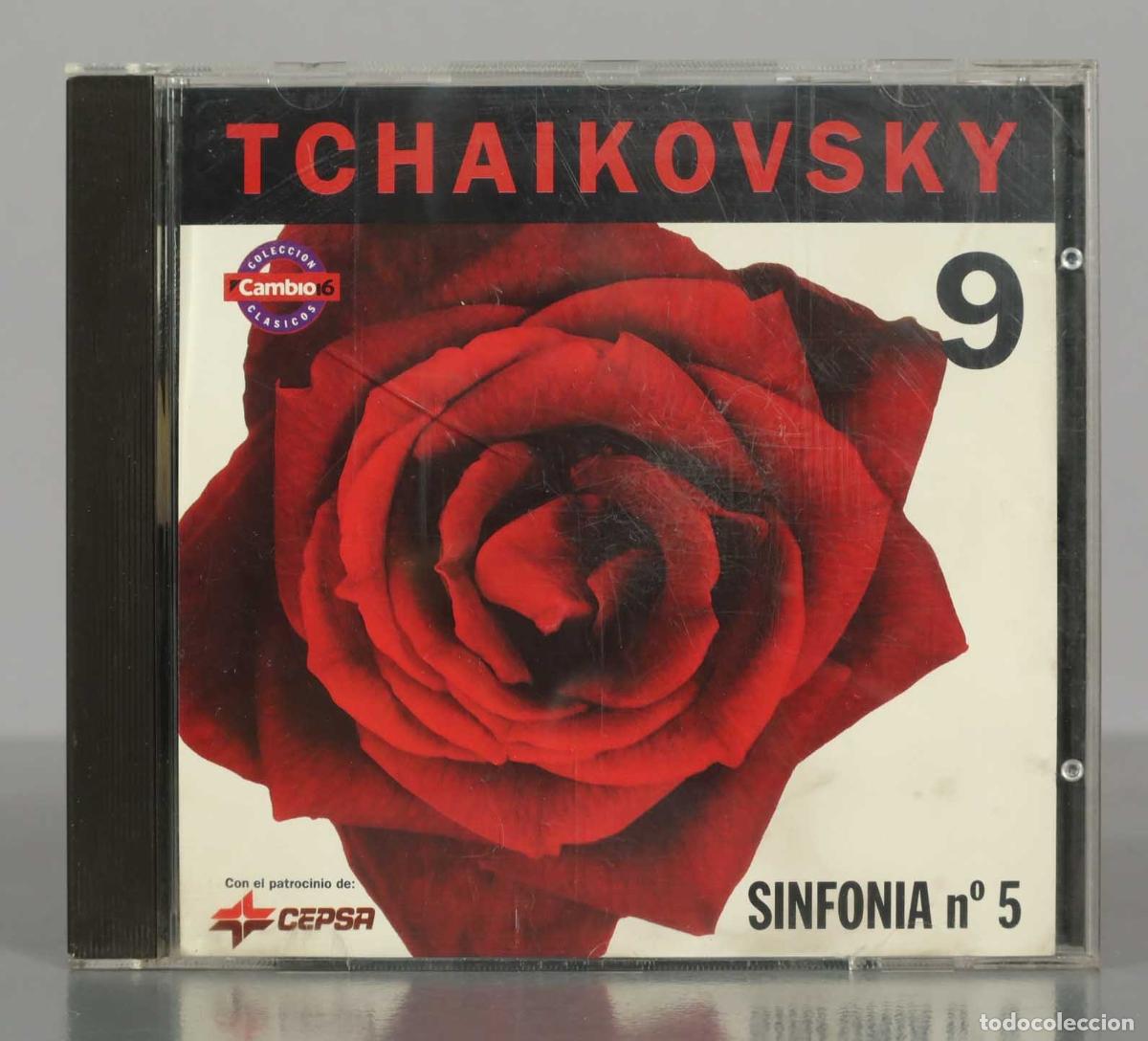 CDs de m&uacute;sica: CD. TCHAIKOVSKY 9. SINFONIA no 5. - Foto 1
