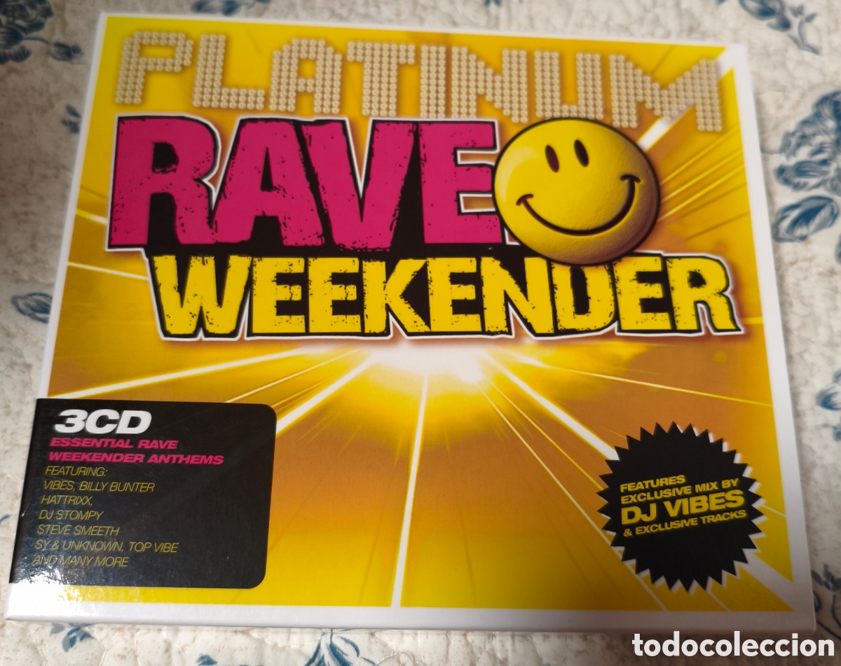 CDs de m&uacute;sica: Various&nbsp;&lrm;&ndash;&nbsp;Platinum Rave Weekender - Foto 1