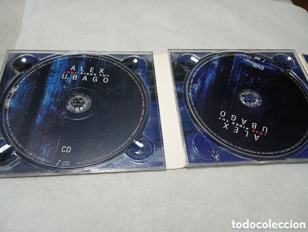 CDs de m&uacute;sica: Alex Ubago CD+DVD que pides tu? - Foto 2
