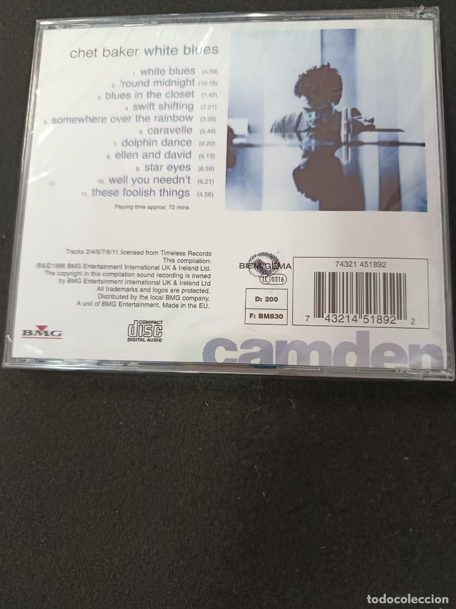 CDs de m&uacute;sica: CHET BAKER. WHITE BLUES - Foto 2