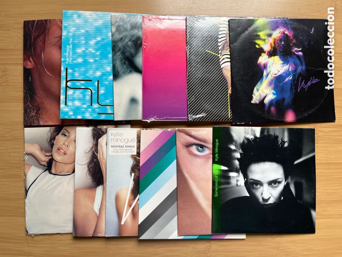 CDs de M&uacute;sica: KYLIE MINOGUE. On a night like this. Red blooded woman. Confide in me. Love a first. (12 cds single)