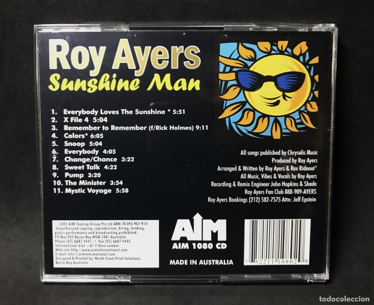 CDs de m&uacute;sica: Roy Ayers &ndash; Sunshine Man - CD - AIM - Foto 2