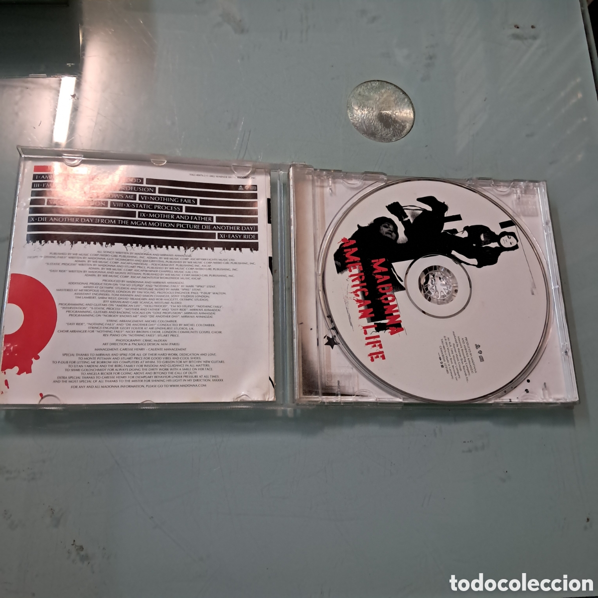 CDs de m&uacute;sica: Madonna american life, Compact disc - Foto 2