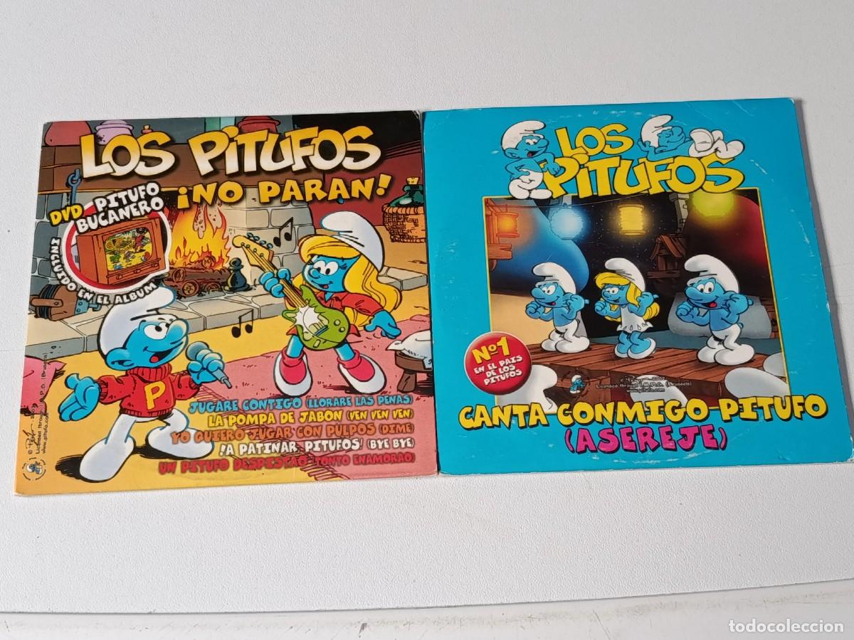 CDs de m&uacute;sica: 2 CD LOS PITUFOS VER FOTO - Foto 1