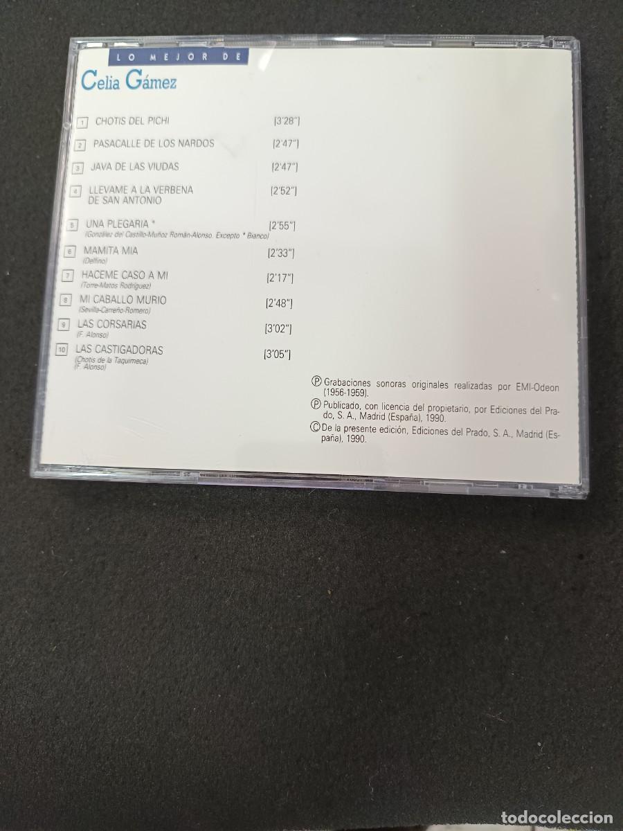 CDs de m&uacute;sica: LO MEJOR DE CELIA G&Aacute;MEZ - Foto 2