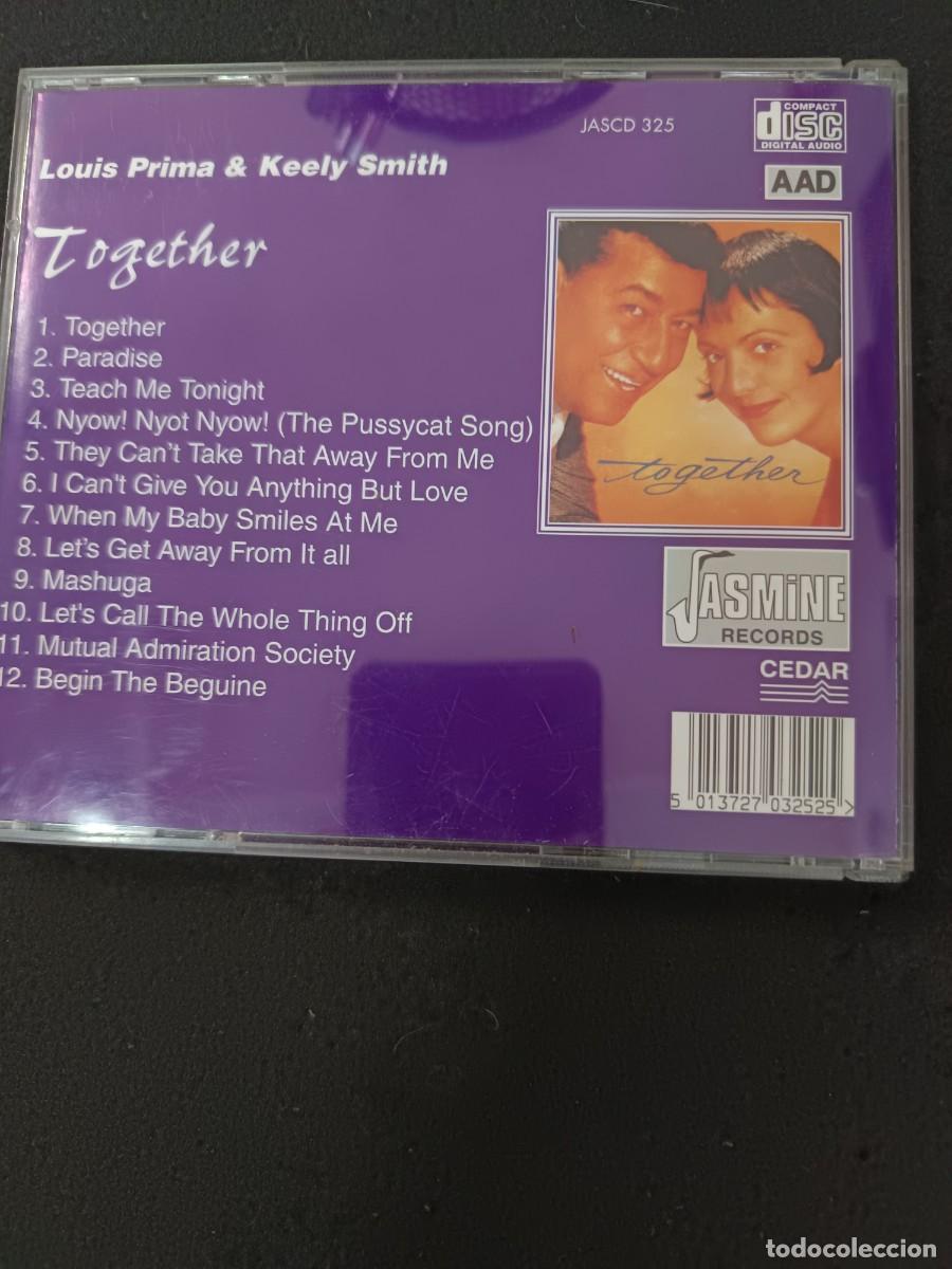 CDs de m&uacute;sica: LOUIS PRIMA & KEELY SMITH. TOGETHER - Foto 2