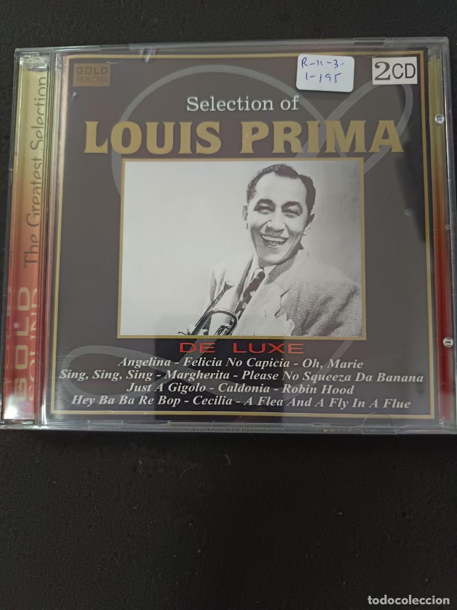 CDs de m&uacute;sica: 2 CD. SELECTION OF LOUIS PRIMA - Foto 1