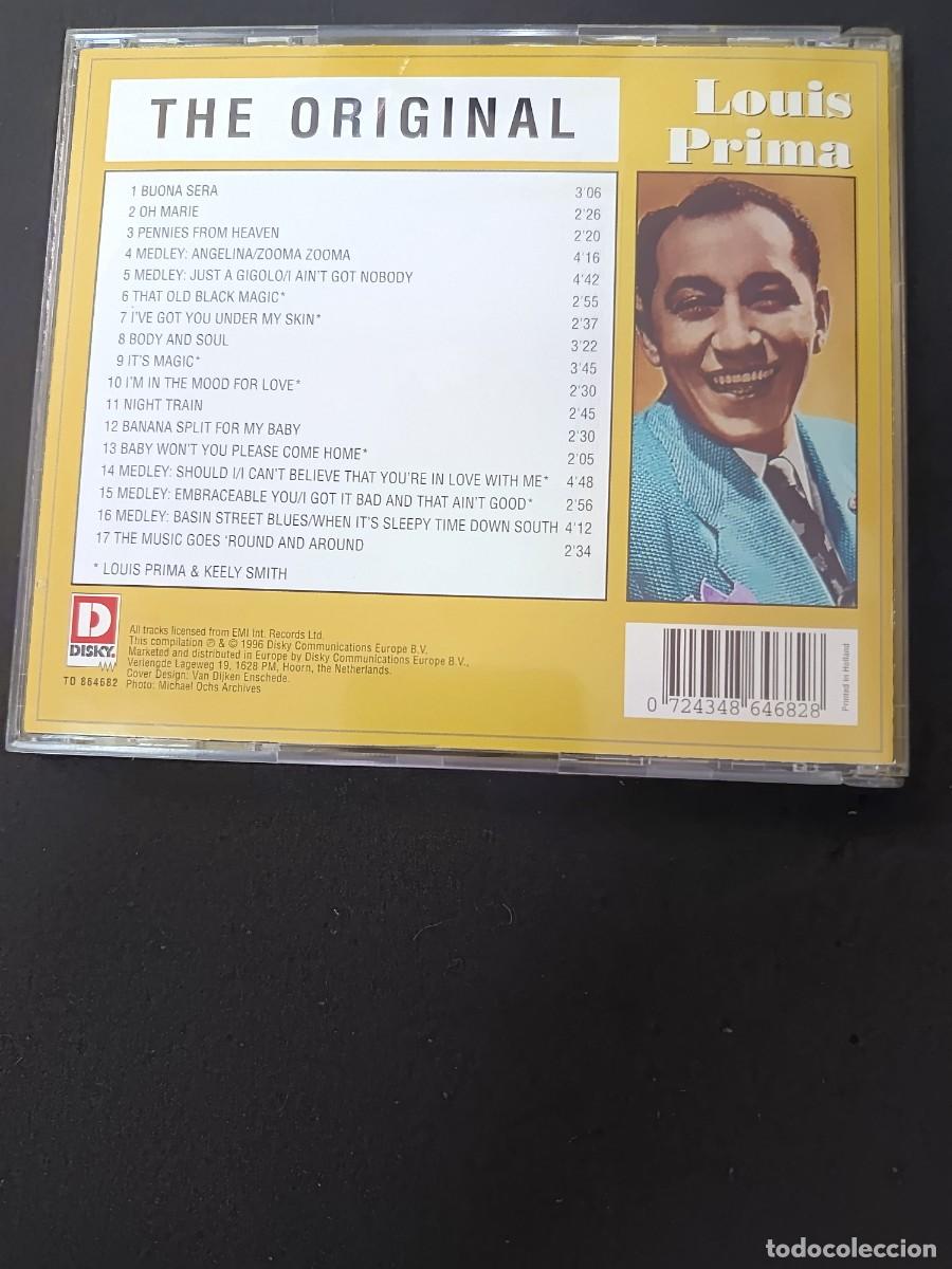 CDs de m&uacute;sica: THE ORIGINAL LOUIS PRIMA - Foto 2