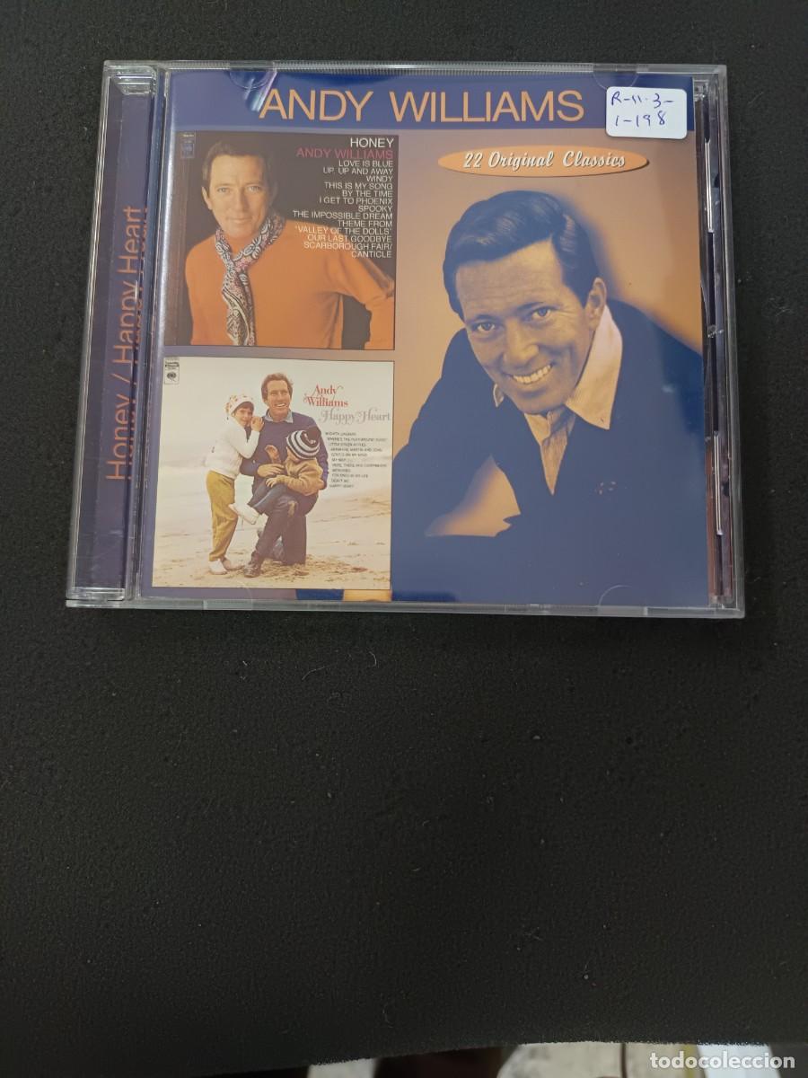 CDs de m&uacute;sica: ANDY WILLIAMS. HONEY / HAPPY HEART - Foto 1