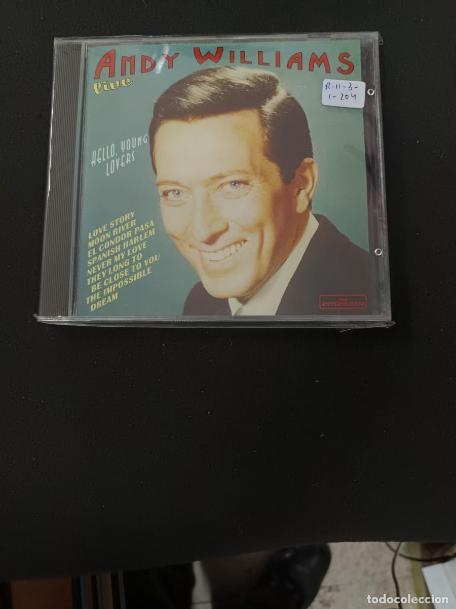 CDs de m&uacute;sica: ANDY WILLIAMS LIVE. HELLO, YOUNG LOVERS - Foto 1