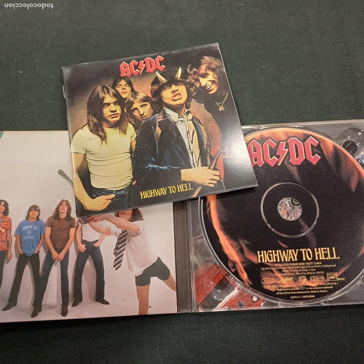 CDs de m&uacute;sica: AC/DC/HIGHTWAY TO HELL/CD METAL DIGIPACK. - Foto 2