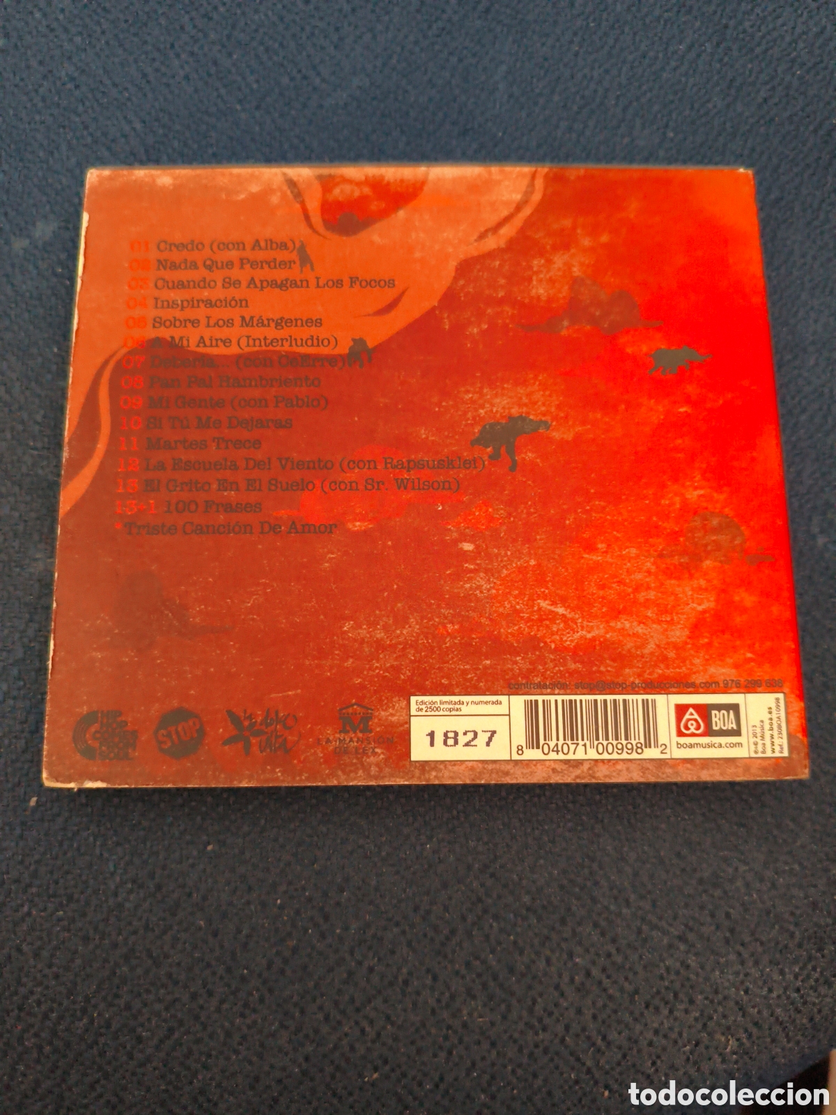CDs de m&uacute;sica: Sharif &ndash;&nbsp;Sobre Los M&aacute;rgenes - Foto 2