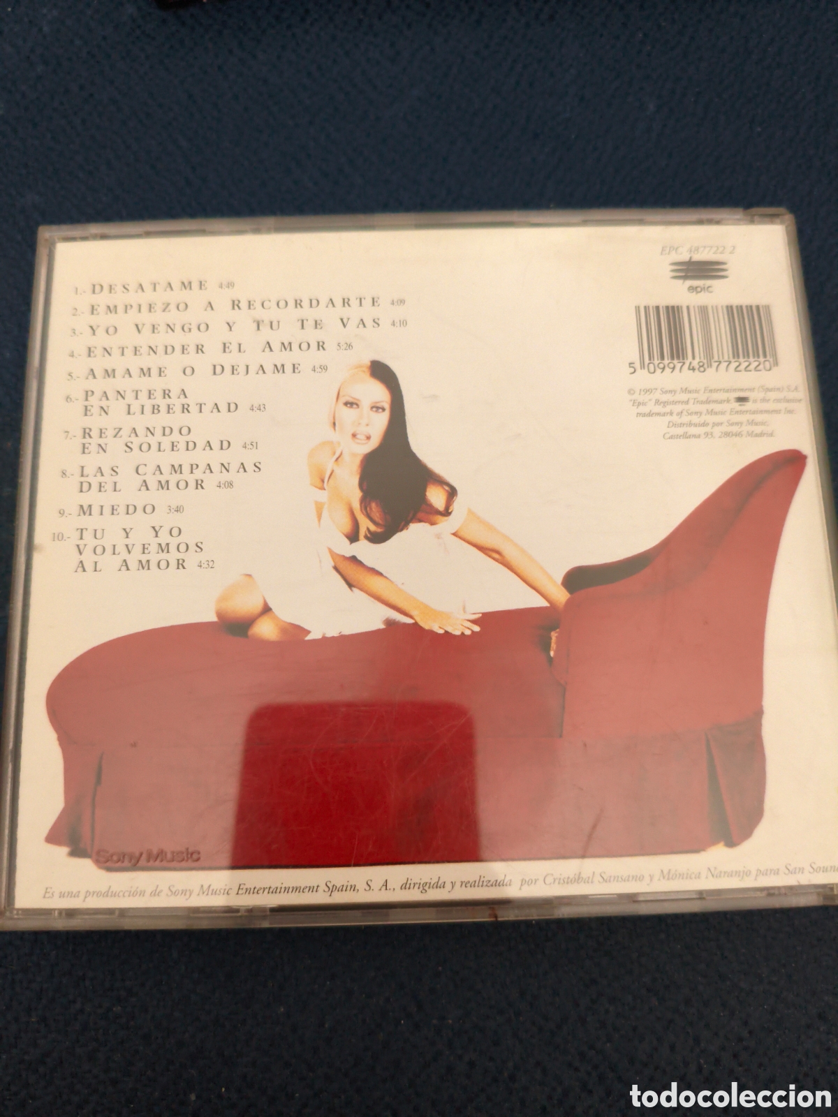 CDs de m&uacute;sica: M&oacute;nica Naranjo Palabra de mujer CD - Foto 2