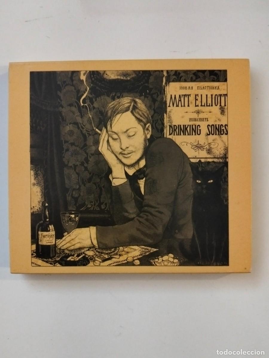 CDs de m&uacute;sica: Matt Elliott Drinking songs - Foto 1