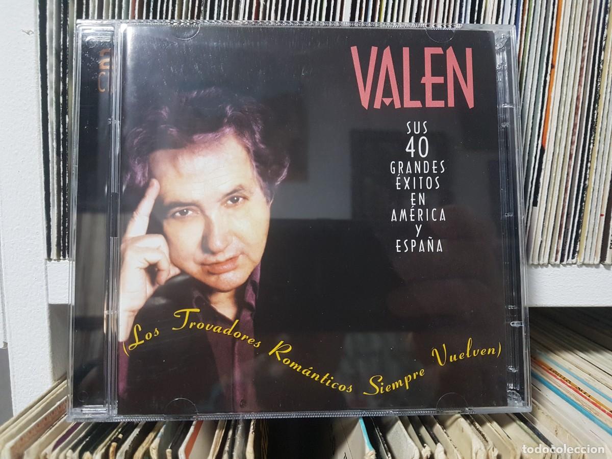Music CDs: B) Valen &rdquo;Sus 40 Grandes &eacute;xitos en Am&eacute;rica y Espa&ntilde;a&rdquo; doble Cd 2001 - LEER DESCRIPCION