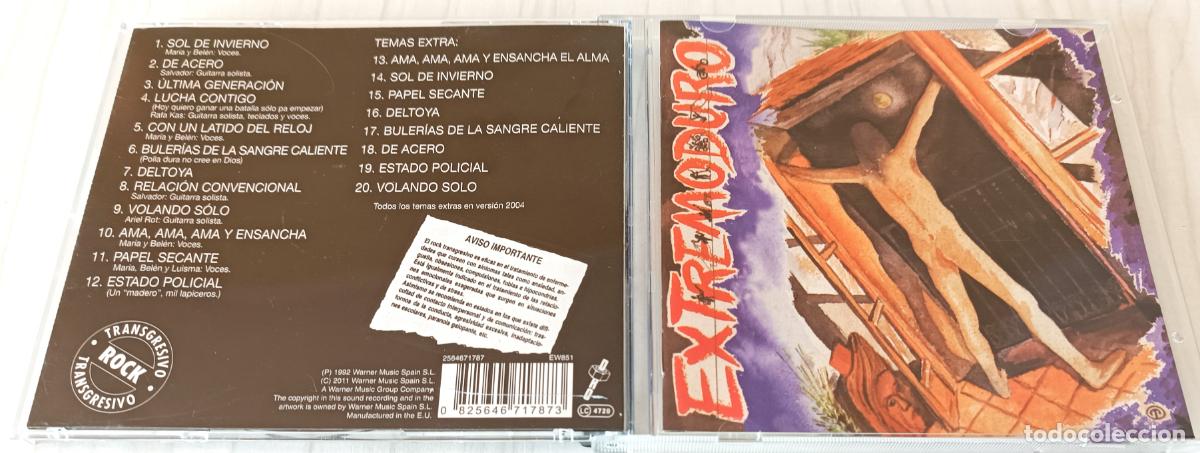 CDs de m&uacute;sica: CD EXTREMODURO - DELTOYA DRO - 2011 - Foto 2