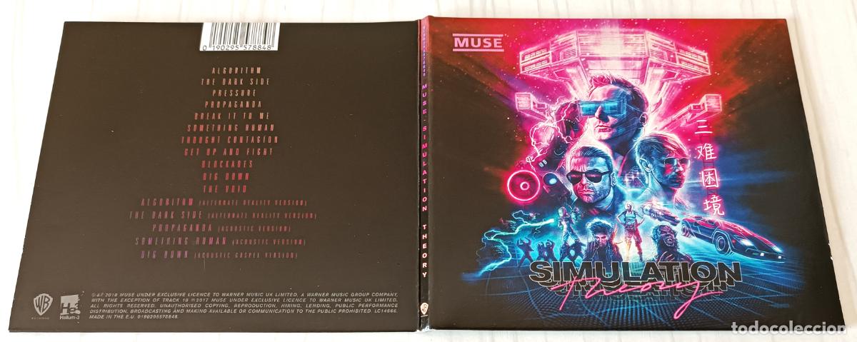 CDs de m&uacute;sica: CD MUSE - SIMULATION THEORY CD W B EDIC. E. U. - 2018 - Foto 2