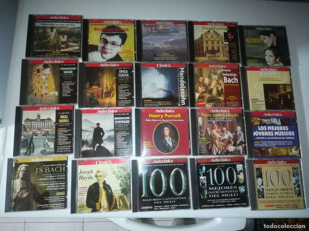 CDs de Musique: COLECCI&Oacute;N 20 CDS REVISTA AUDIOCL&Aacute;SICA GUERRERO MUDARRA CORELLI BACH MOZART BEETHOVEN