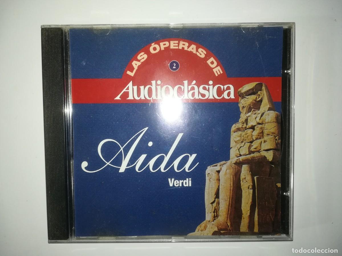 Music CDs: las &oacute;peras de audiocl&aacute;sica verdi:aida leontyne price carlo bergonzi rita gorr 2cd+libreto