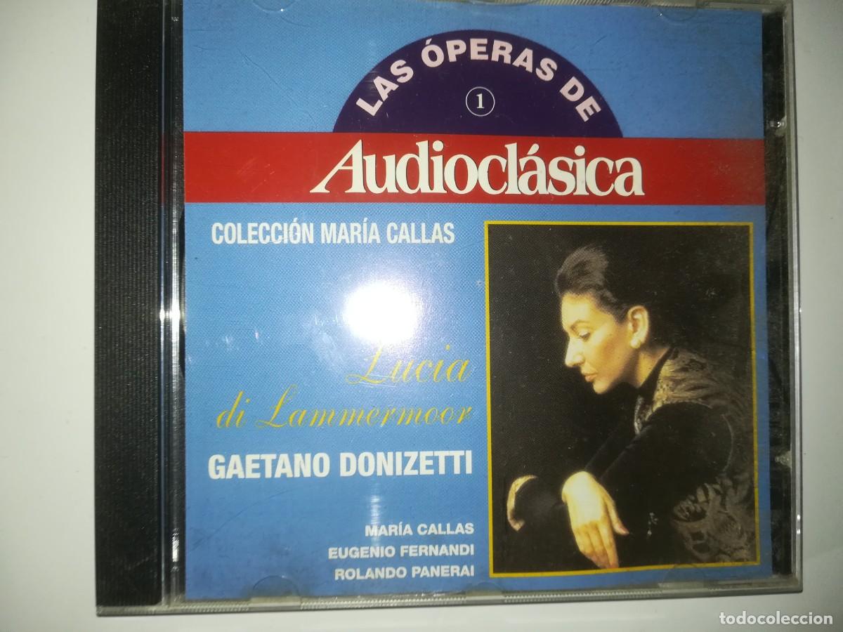 Music CDs: las operas de audiocl&aacute;sica gaetano donizetti: lucia di lammermoor callas eugenio fernandi cd+libreto