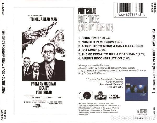 CDs de m&uacute;sica: Portishead - Sour Times - Foto 2