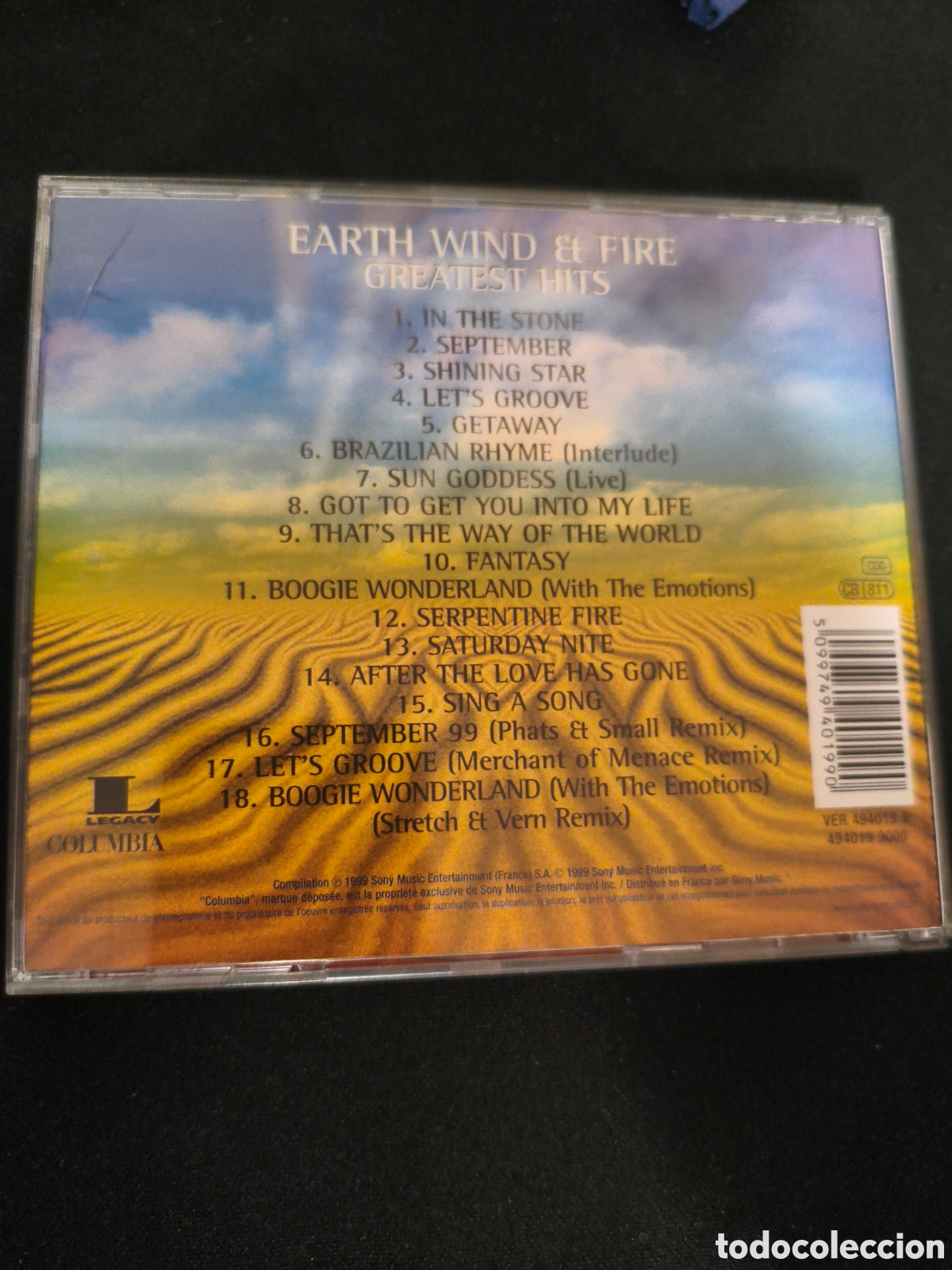 CDs de m&uacute;sica: Earth, Wind & Fire&nbsp;&lrm;&ndash;&nbsp;Greatest Hits Cd - Foto 2