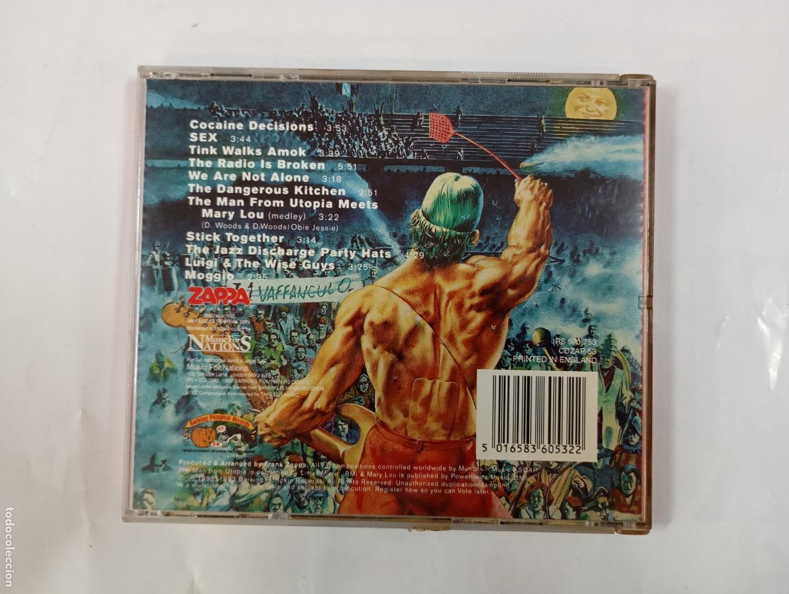 CDs de m&uacute;sica: Zappa &ndash; The Man From Utopia. CD. TDKV144 - Foto 2