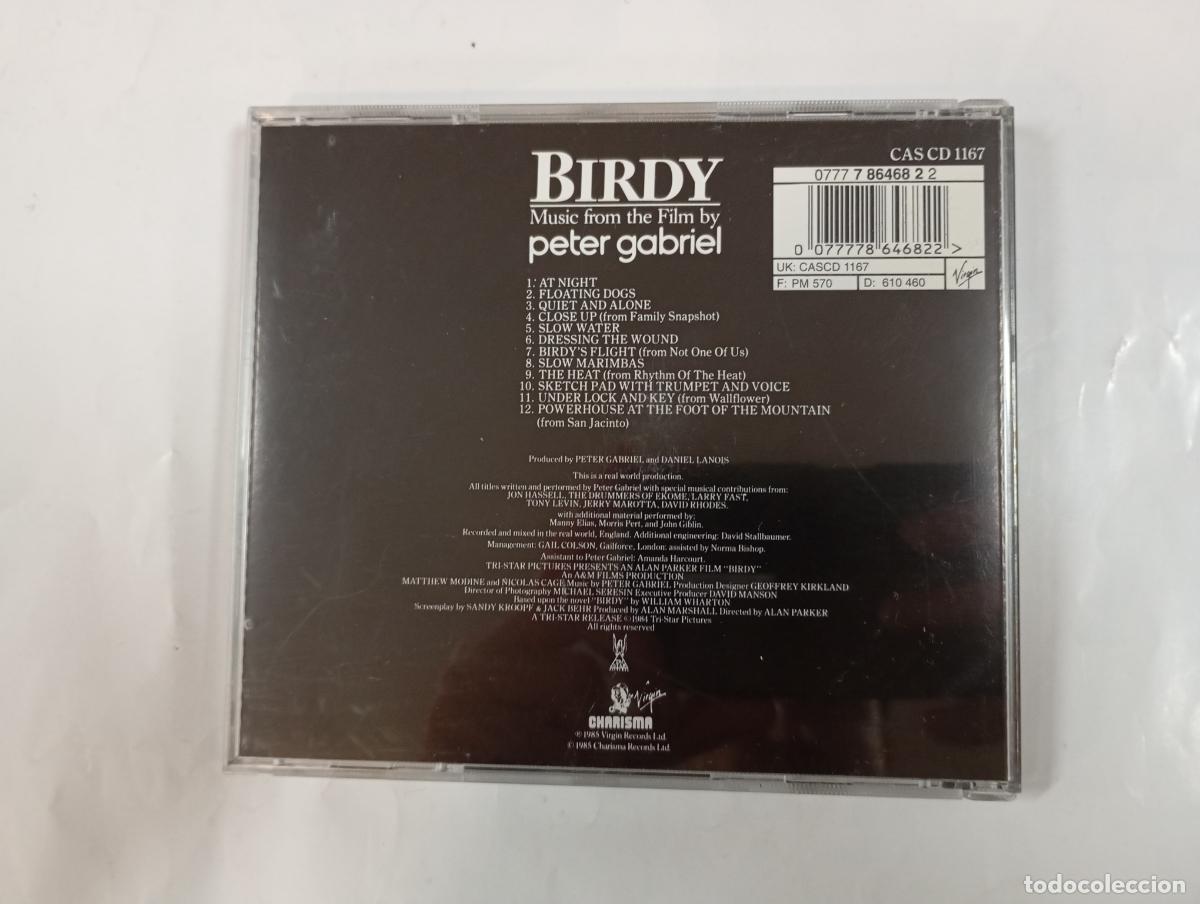 CDs de m&uacute;sica: PETER GABRIEL - BIRDY. CD. TDKV144 - Foto 2