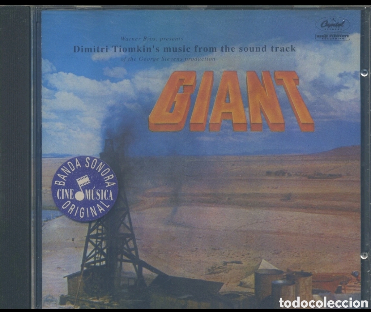 CDs de m&uacute;sica: Gigante (Dimitri Tiomkin) - Foto 1