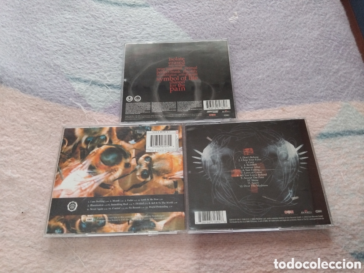 CDs de m&uacute;sica: Lote Paradiselost ( cds buen estado) - Foto 2