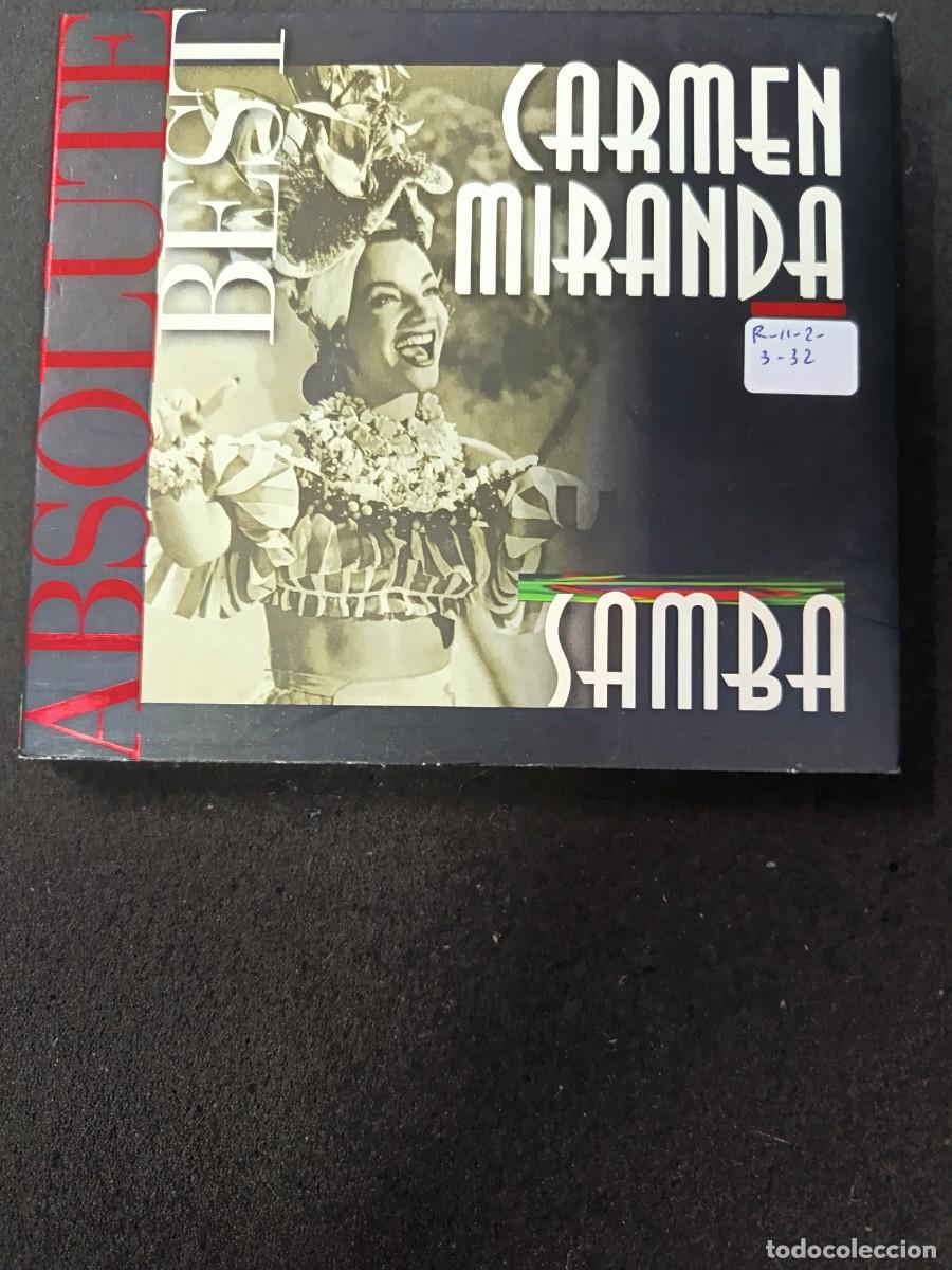 CDs de m&uacute;sica: CARMEN MIRANDA. SAMBA. ABSOLUTE BEST - Foto 1