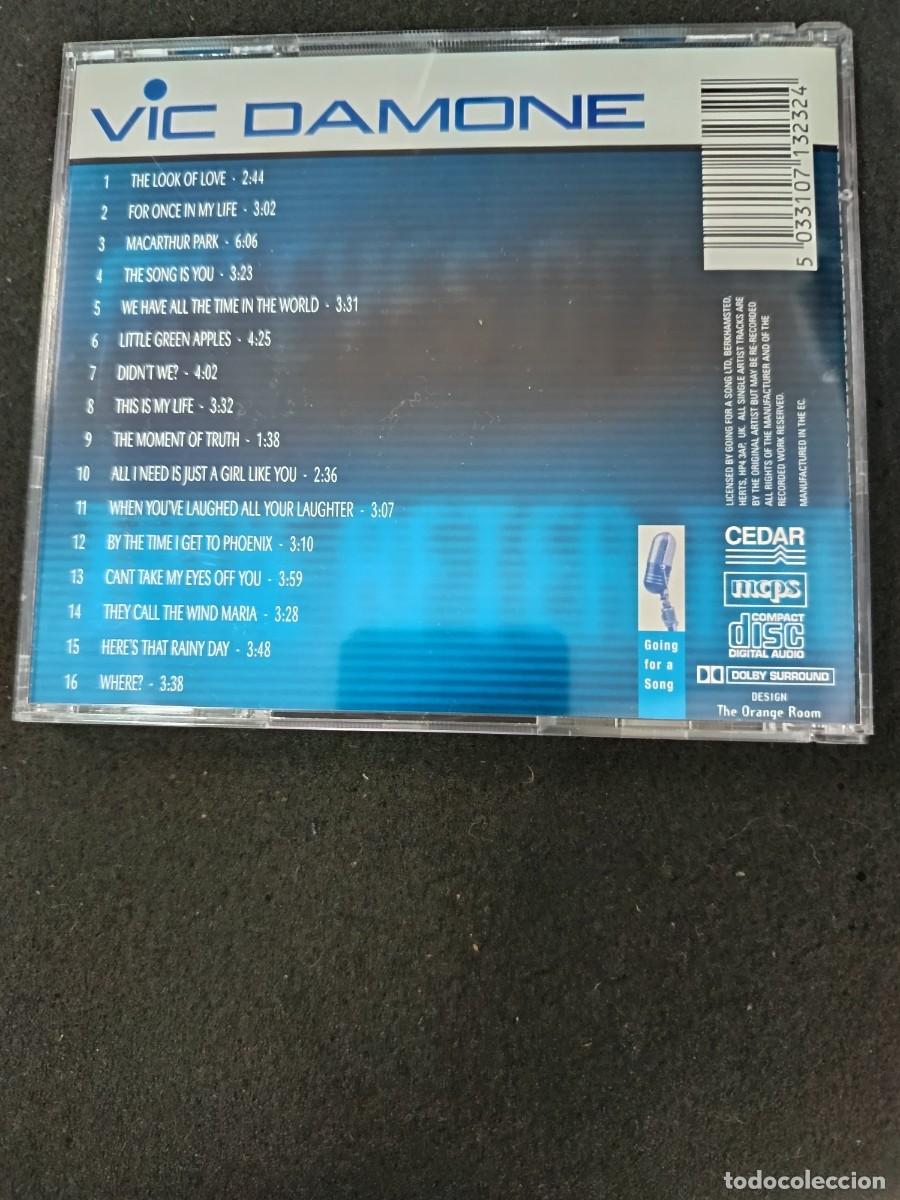 CDs de m&uacute;sica: VIC DAMONE. 16 VOCAL GREATS FEATURING - Foto 2