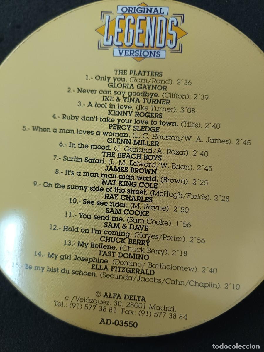 CDs de m&uacute;sica: ORIGINAL LEGENDS VERSIONS - Foto 3