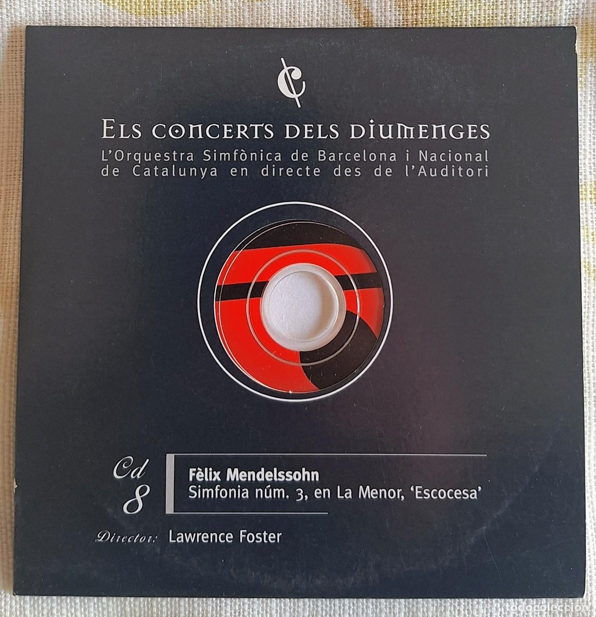 CD de M&uacute;sica: Els concerts dels diumenges Vol. 8 Mendelsdohn