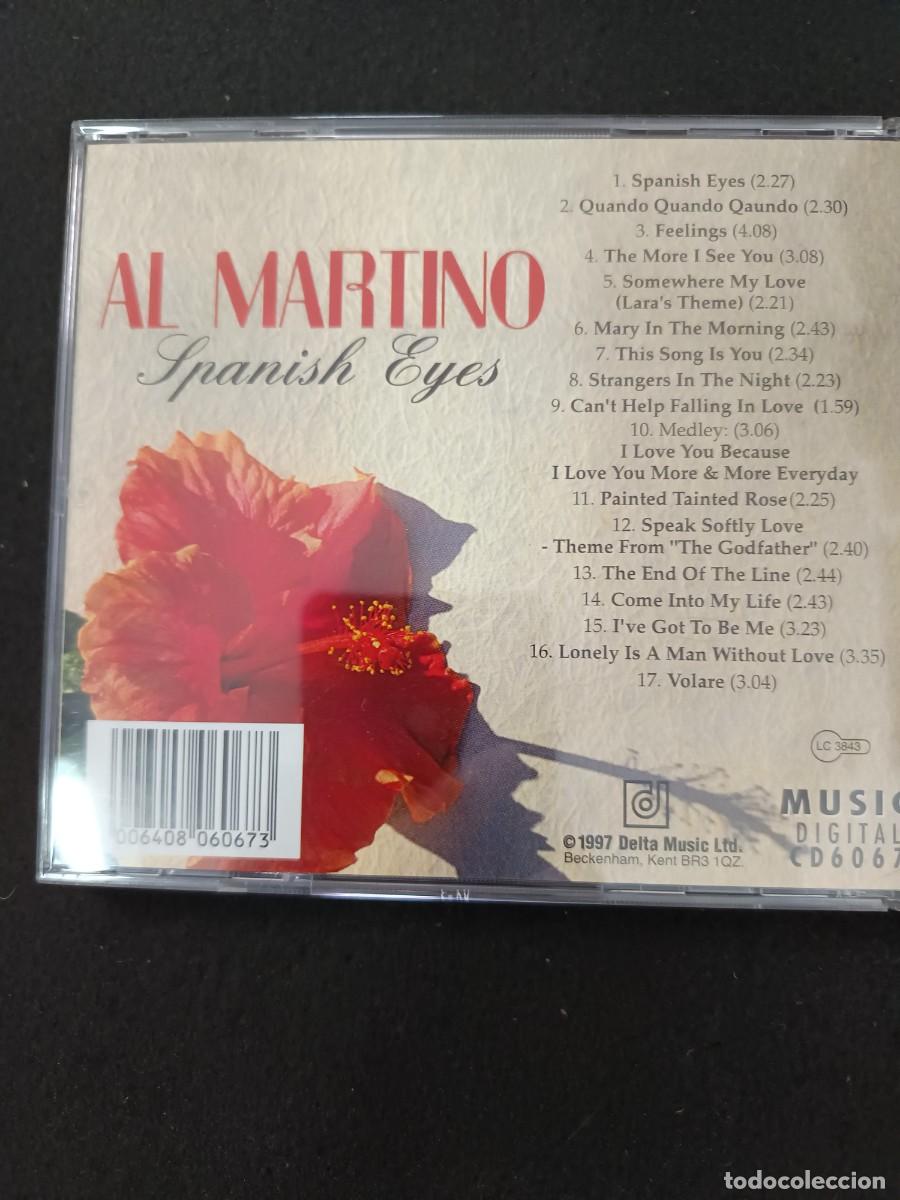 CDs de m&uacute;sica: AL MARTINO. SPANISH EYES - Foto 2