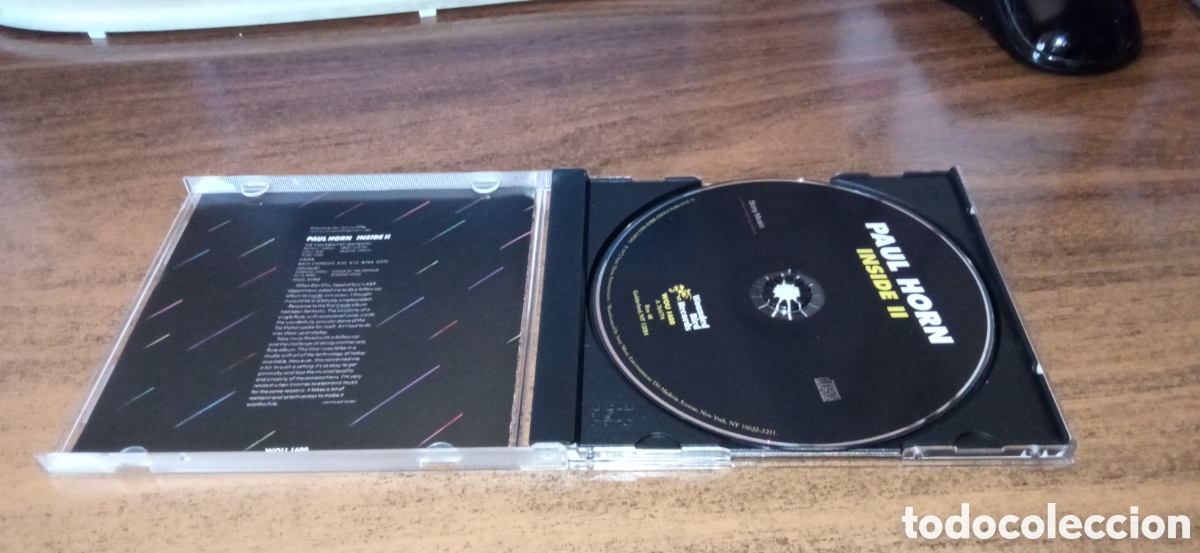 CDs de m&uacute;sica: PAUL HORN - INSIDE II (1972) - Foto 2